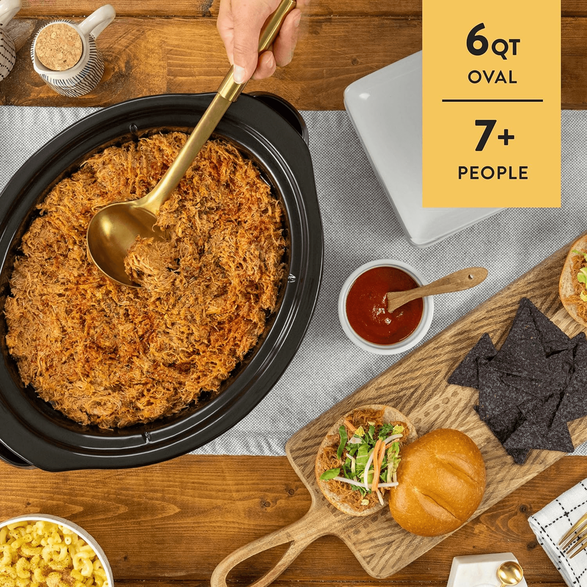 Crockpot 6-Quart My Time Digital Programmable Slow Cooker and Food Warmer