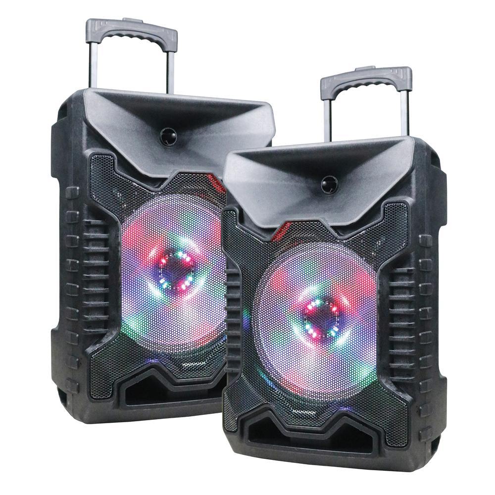 Supersonic Dual 12" Speakers With True Wireless Technology (IQ-1212DJTWS)