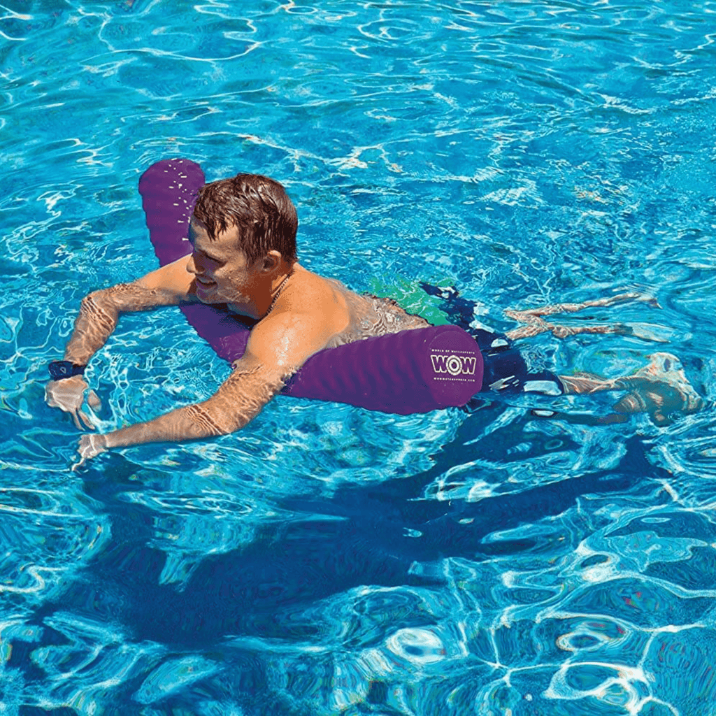 WOW Watersports Pool Noodle made from First Class Super Soft Foam Purple