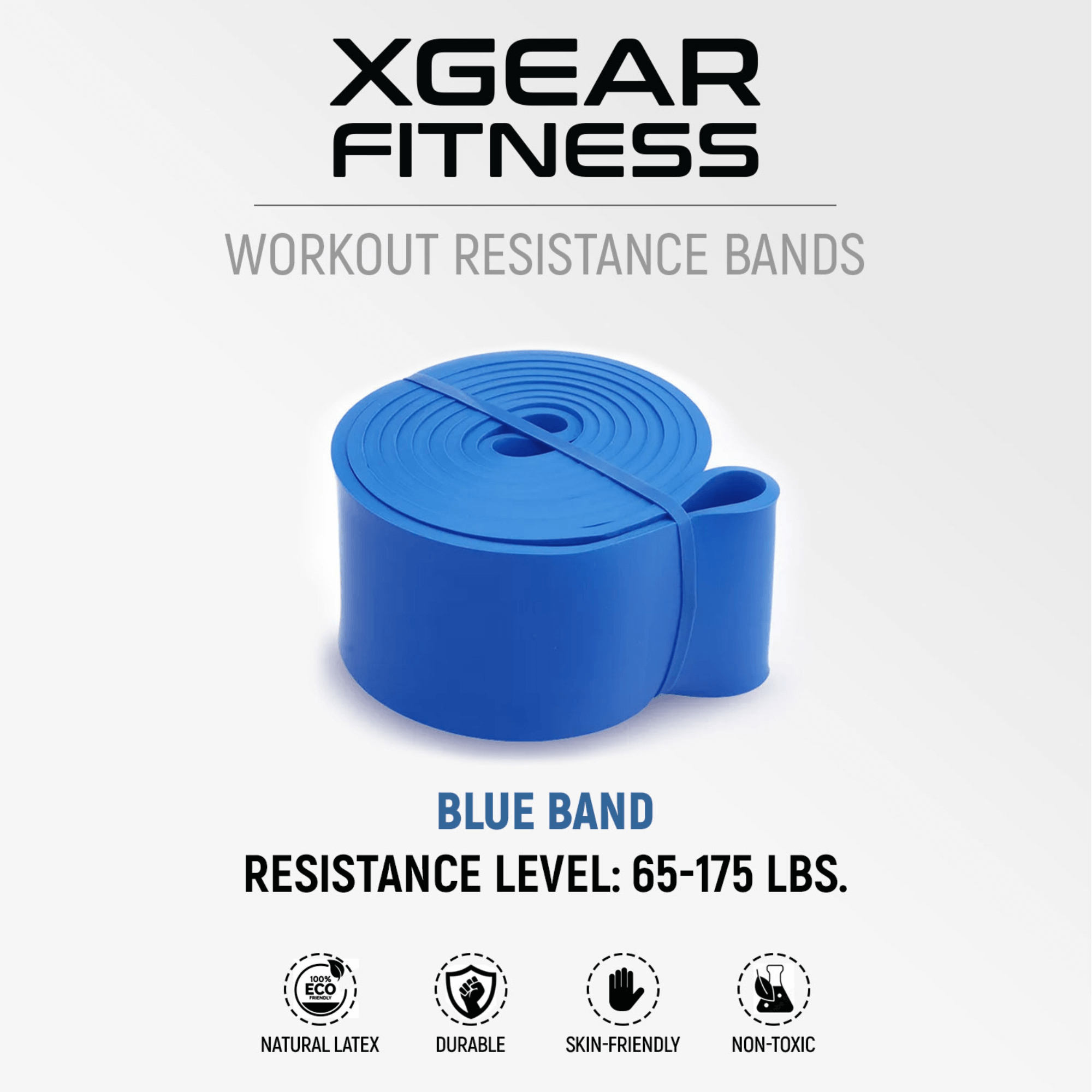 XGear Fitness XG-PRO Heavy Duty Exercise Resistance Bands