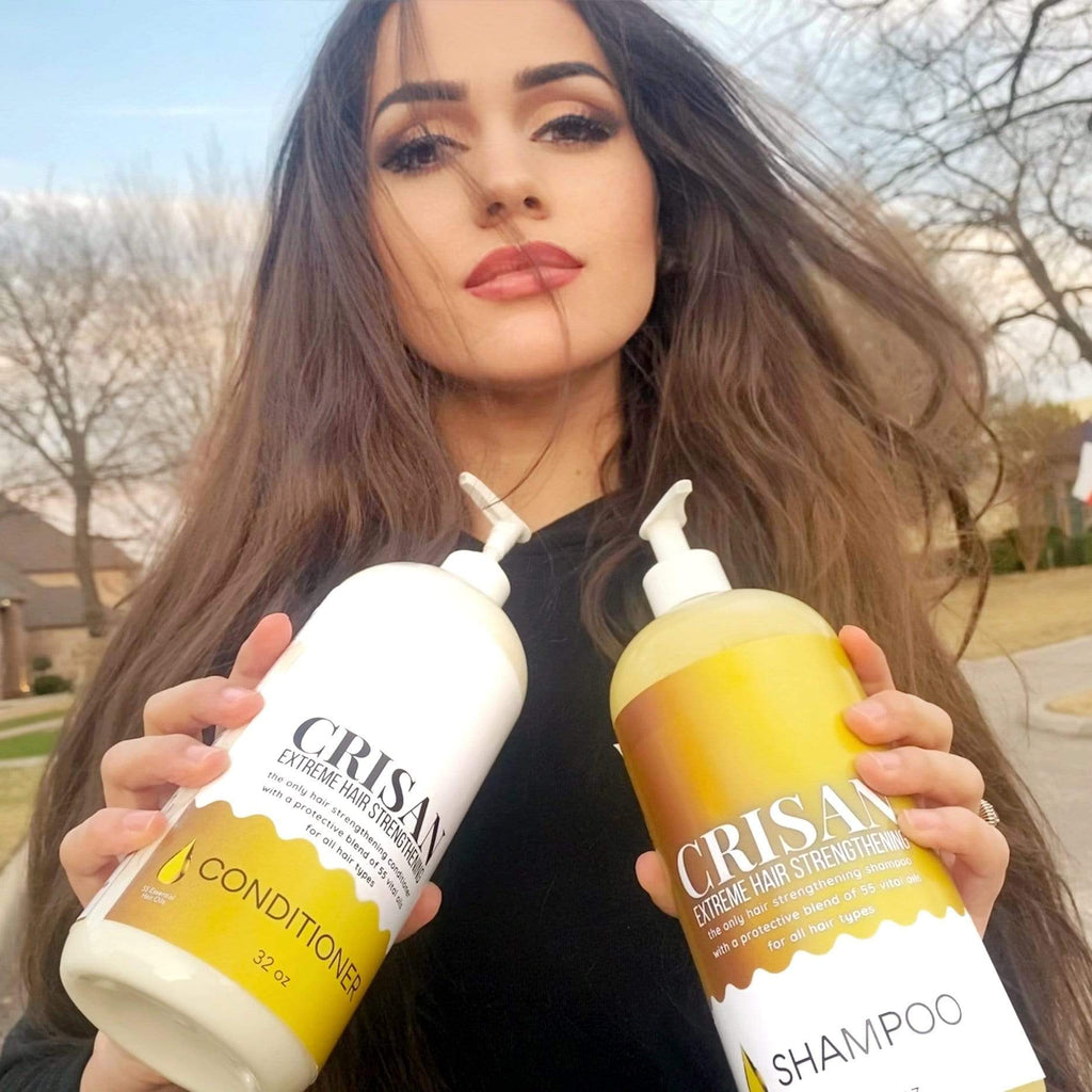Sulfate-Free Shampoo & Conditioner for Hair Growth & Strength | CRISAN