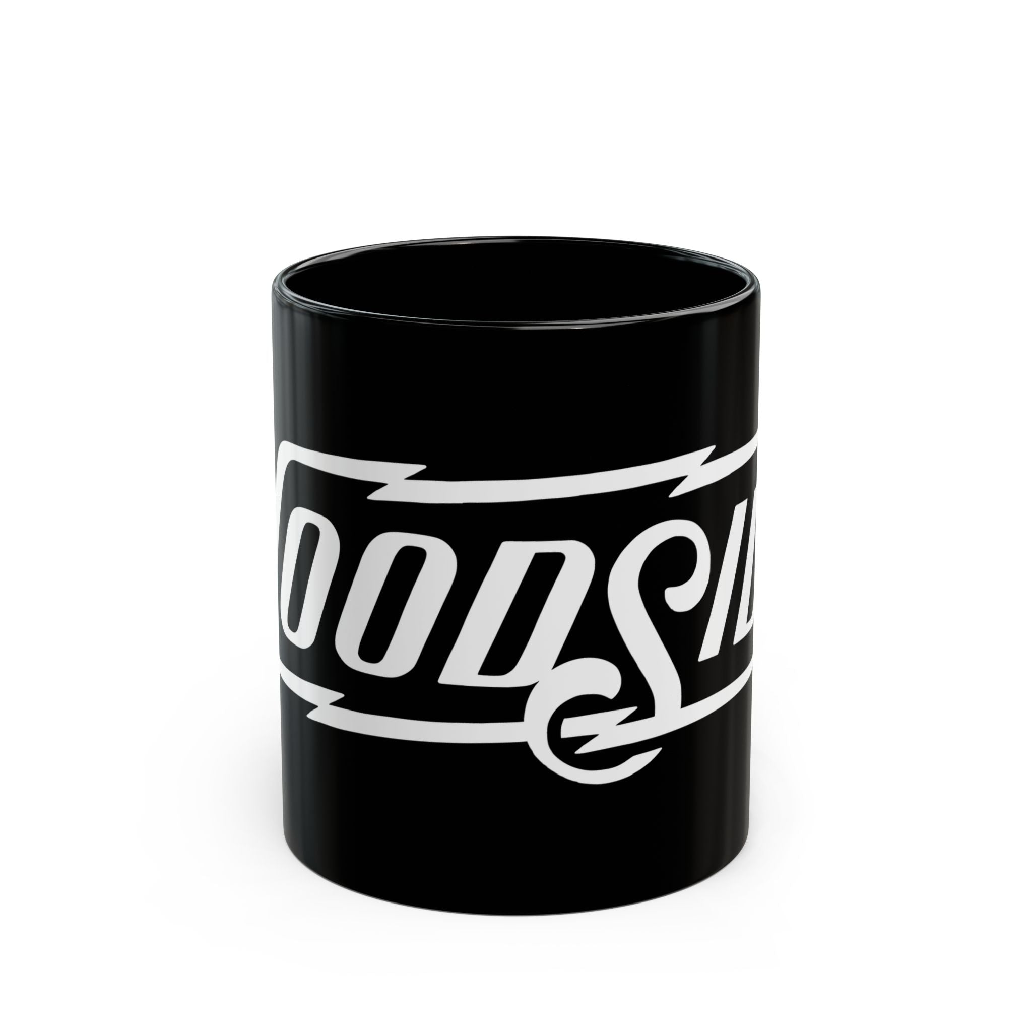 WOODSIDE Brand Black Mug - 11oz & 15oz