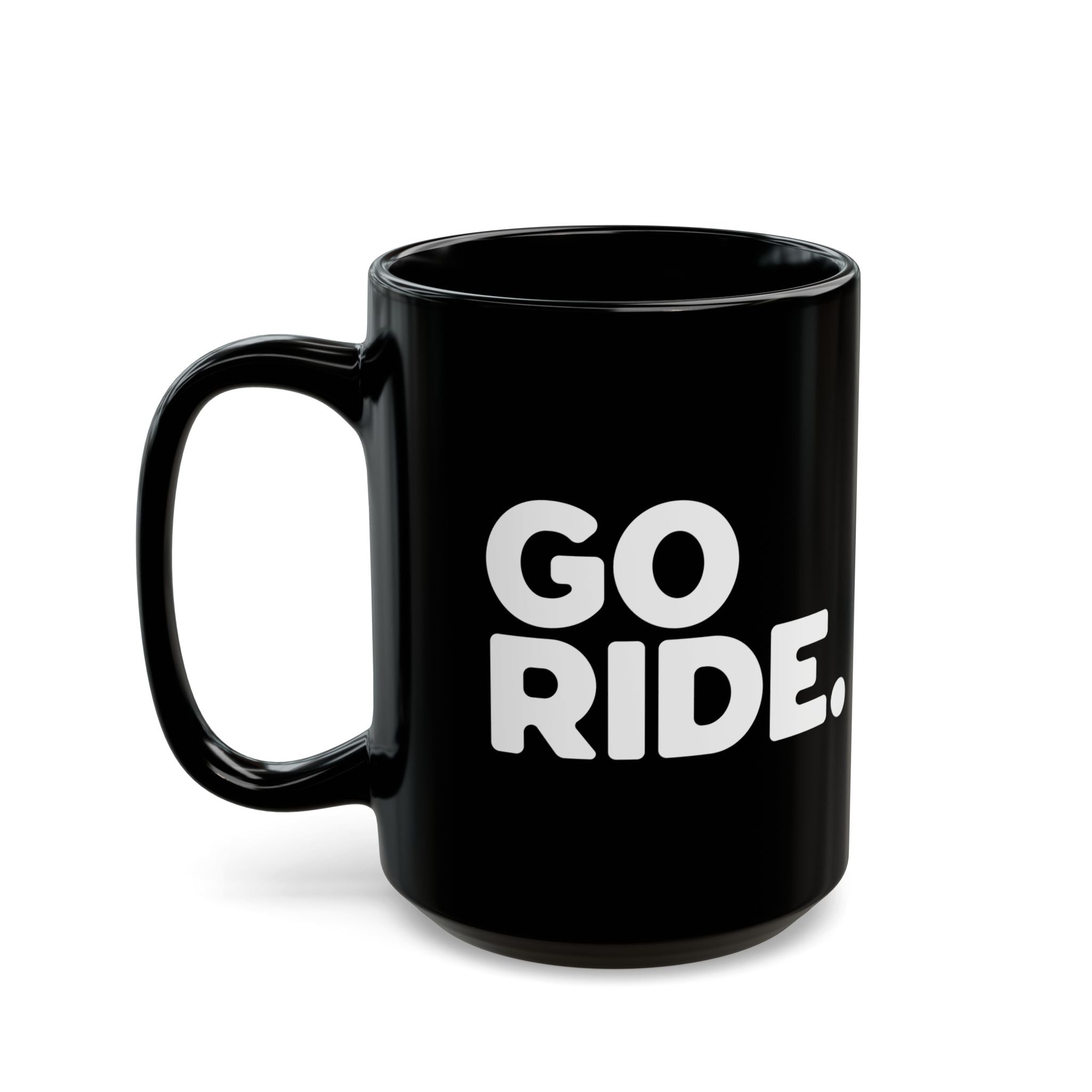 "GO RIDE" Mug – Perfect for Riders & Adventurers