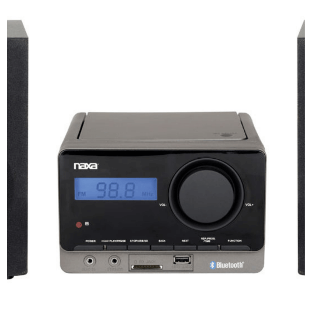 Naxa MP3 Microsystem with Bluetooth - Refurbished