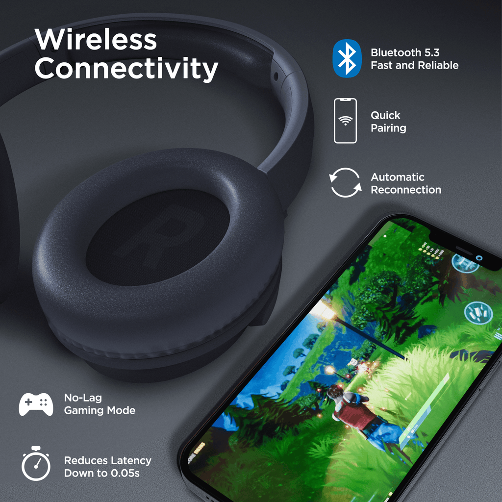 HyperGear Stealth2 ANC Wireless Headphones