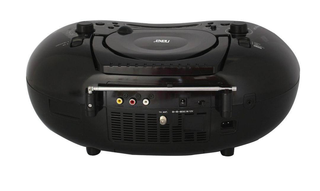 Naxa 7" Bluetooth® DVD Boombox and TV (NDL-287)