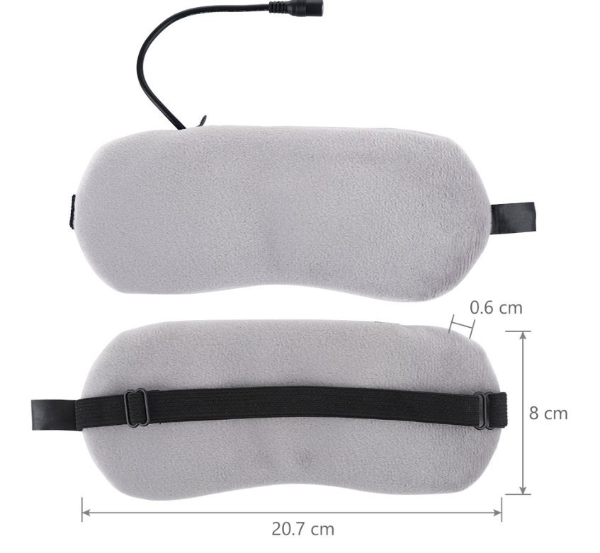 Lavender Hot & Cold Compress Sleep Eye Mask – Blackout & Eye Fatigue Relief
