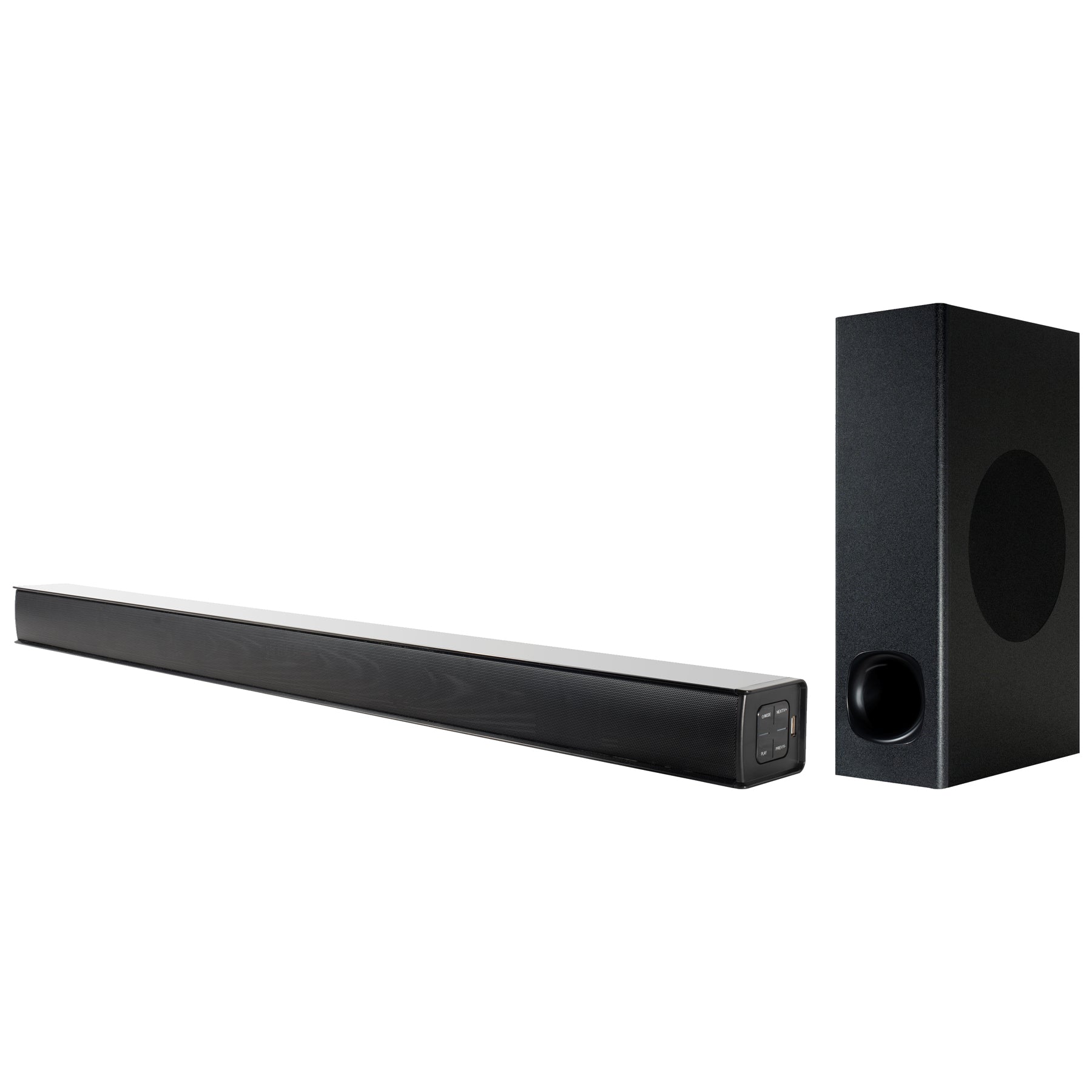 Supersonic 35" Optical Bluetooth Soundbar and Subwoofer