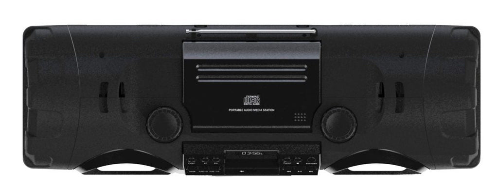 Naxa MP3 & CD Bass Reflex Boombox & PA System with Bluetooth
