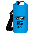 WOW Watersports H2O Proof 40L Drybag Blue
