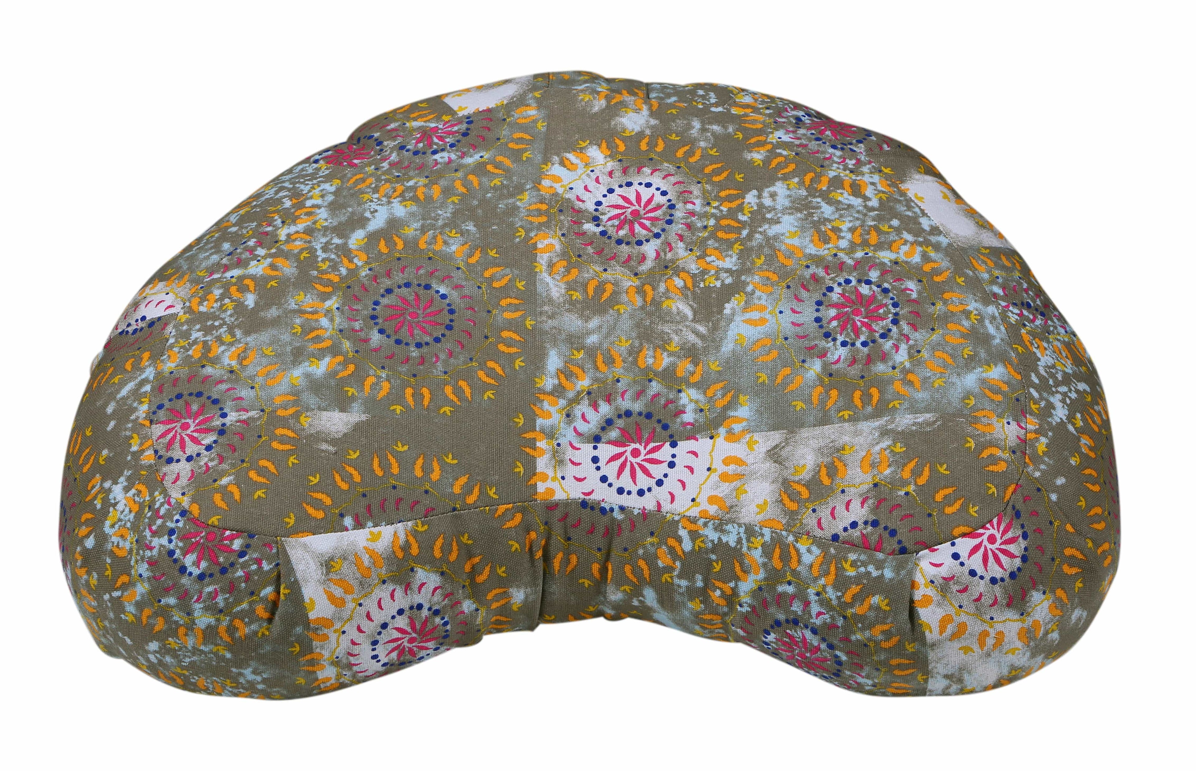 Maji Sports Halfmoon Zafu Yoga Meditation Pillow