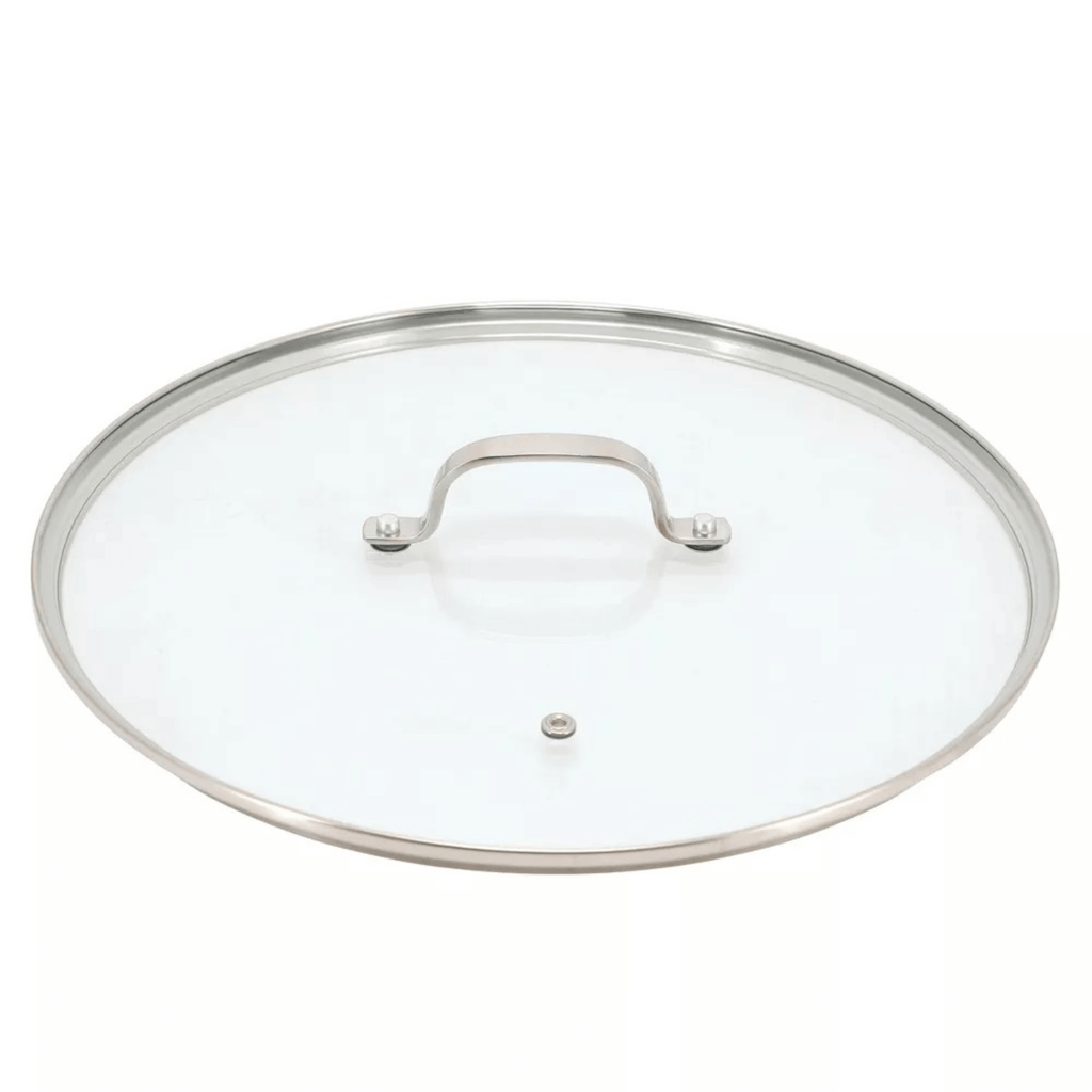 Better Chef 12.5-Inch 3-Ply Stainless Steel Nonstick Wok with Lid