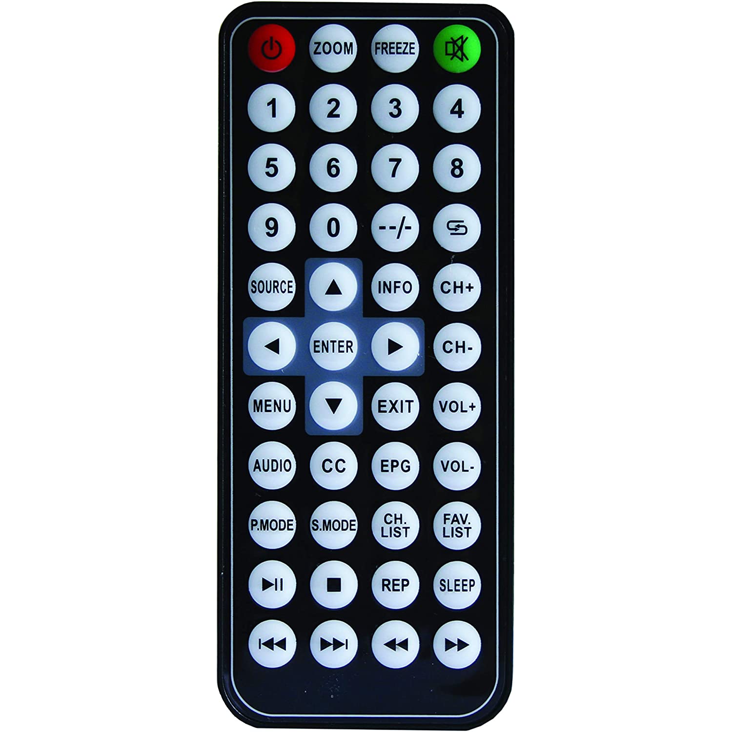 Supersonic 9" Portable Digital LCD TV with USB & SD Inputs, 12 Volt ACDC Compatible for RVs (SC-499)