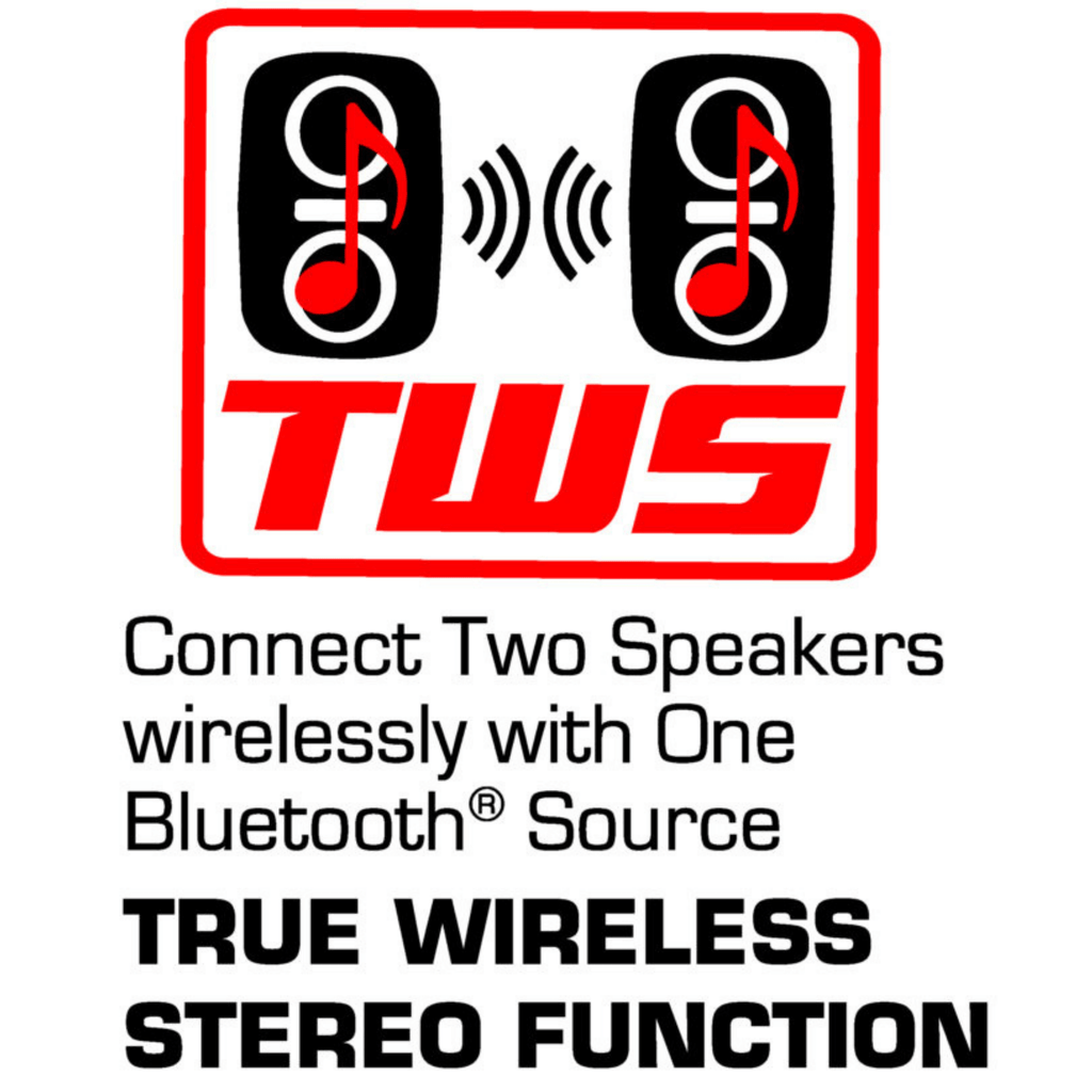 Naxa Dual 8" Bluetooth Party Speakers - Refurbished