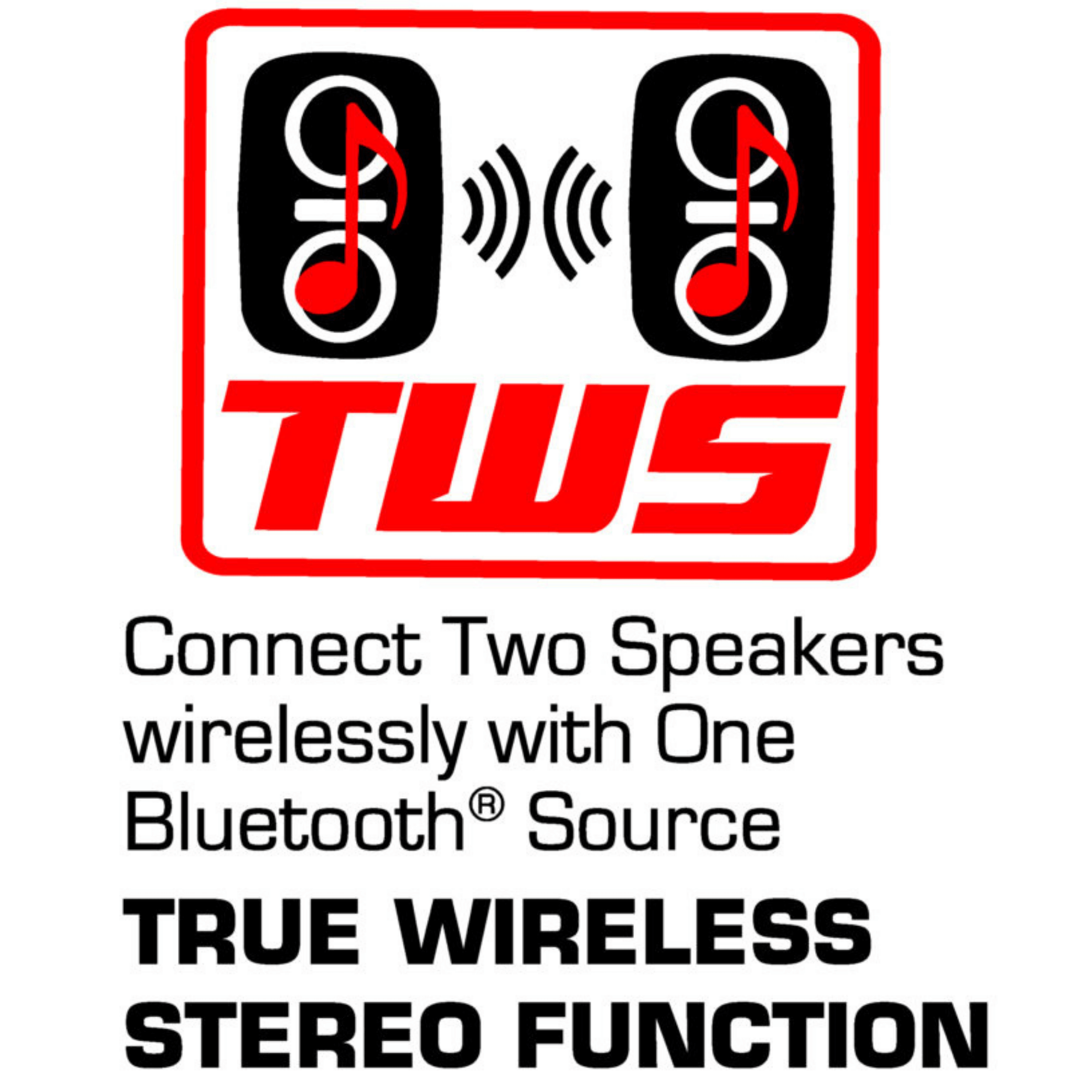 Naxa Dual 8" Bluetooth Party Speakers - Refurbished