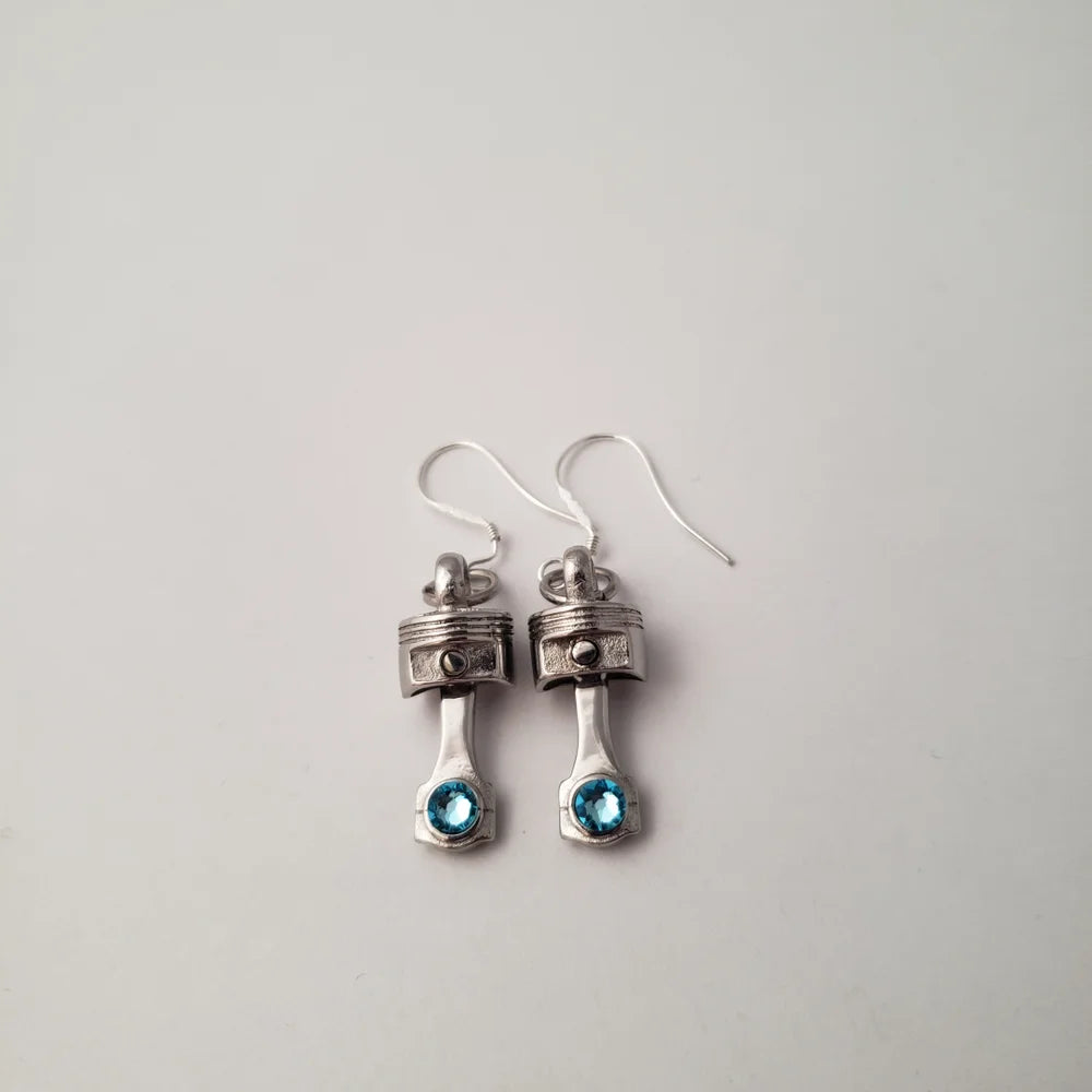 Piston Dangle Earrings