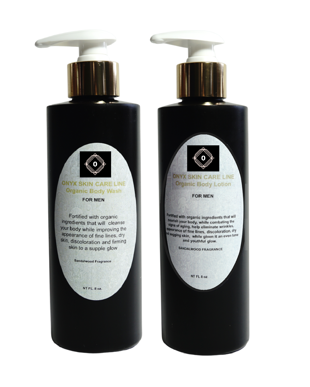 ORGANIC DUO BODY CARE SYSTEM - For Teens and Young Adults - 5 Fragrances- for MEN