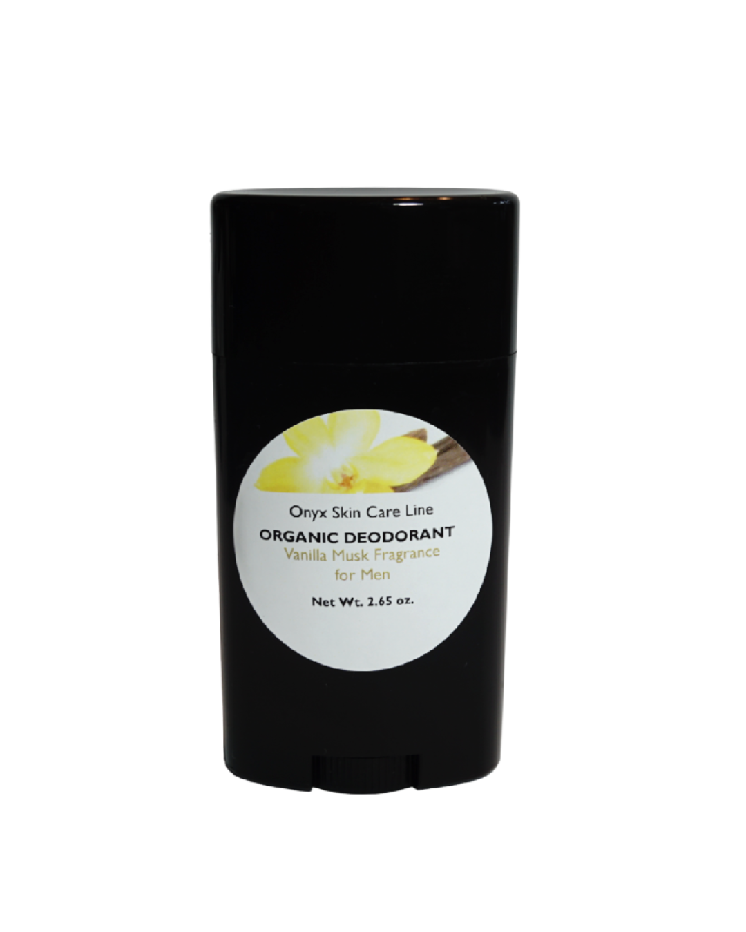 ORGANIC DEODORANT- VANILLA MUSK  FRAGRANCE - FOR MEN