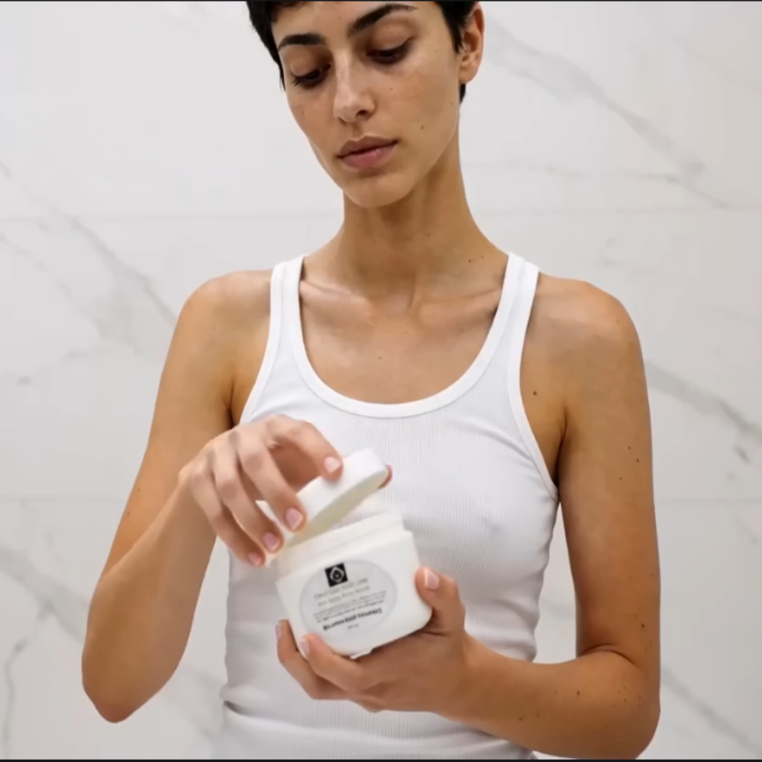 Exfoliating Nourishing Anti-Aging Body Scrub - Jasmine Fragrance