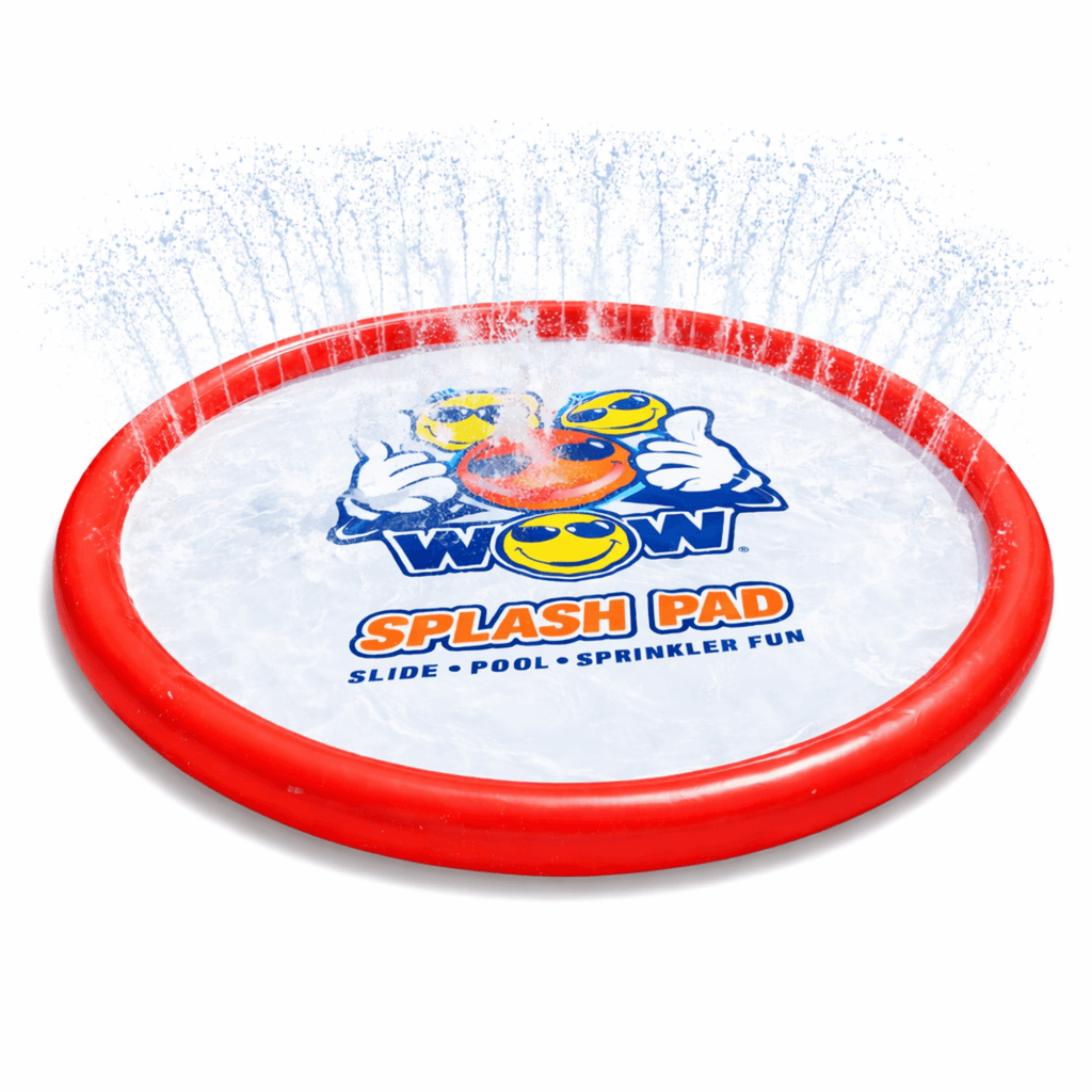 WOW Watersports Super Splash Pad 12' with Adjustable Sprinkler and Wading Pool