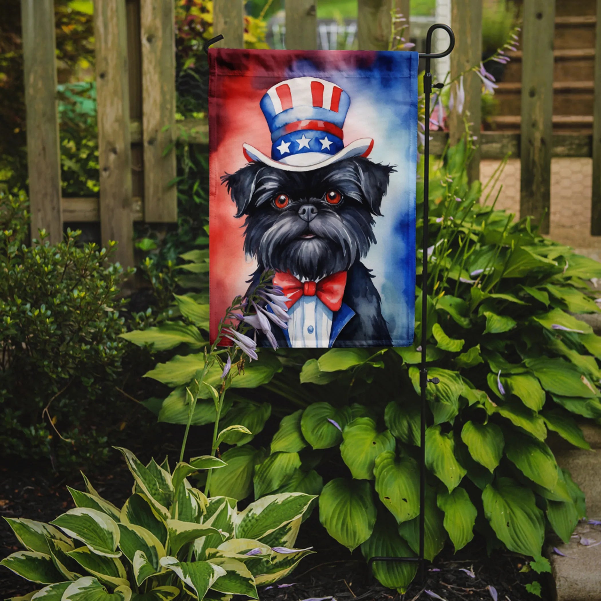 Patriotic American Decorative Flag - Size: GARDEN SIZE | Pack Of: 1 | Collection name: Patriotic american