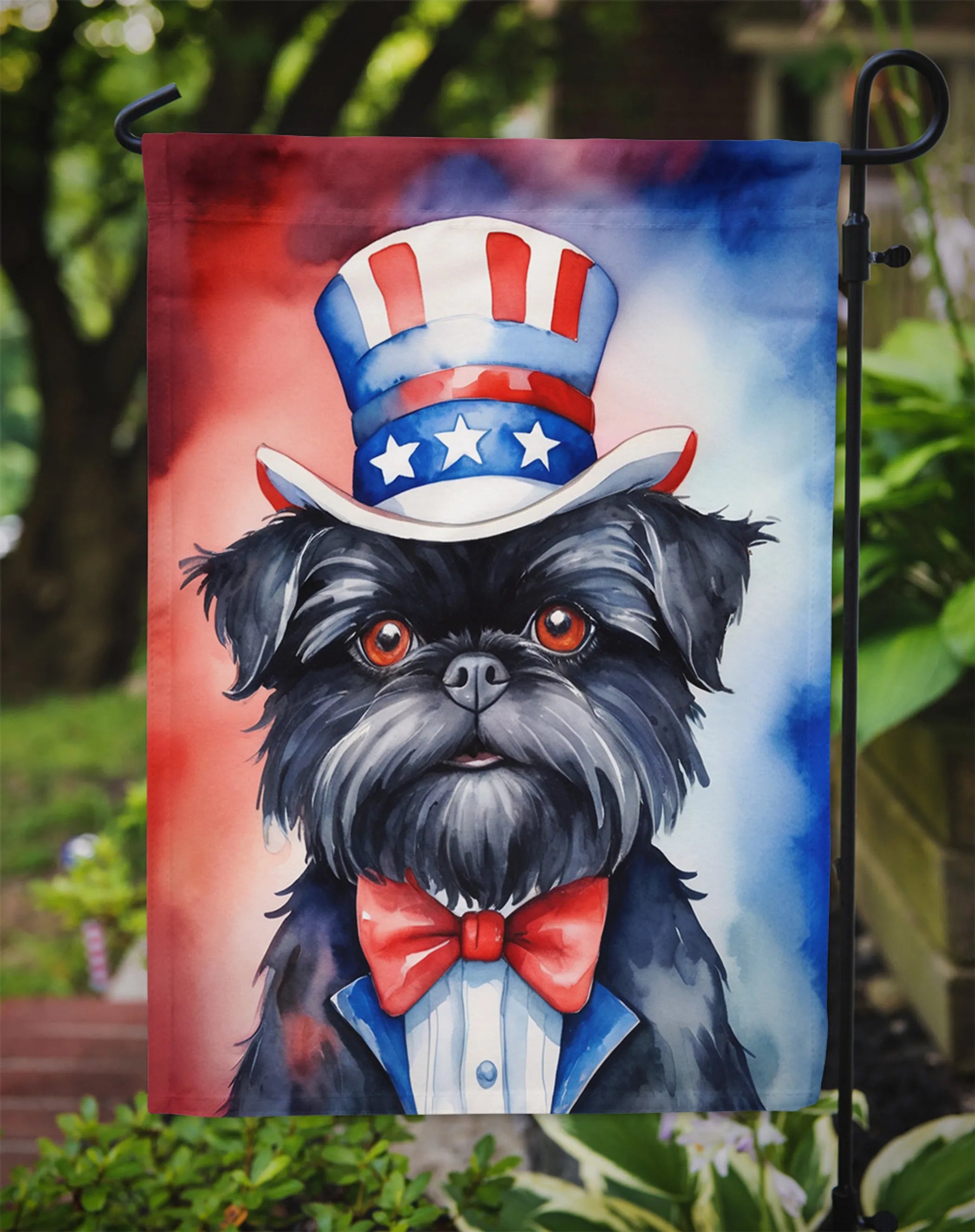 Patriotic American Decorative Flag - Size: GARDEN SIZE | Pack Of: 1 | Collection name: Patriotic american
