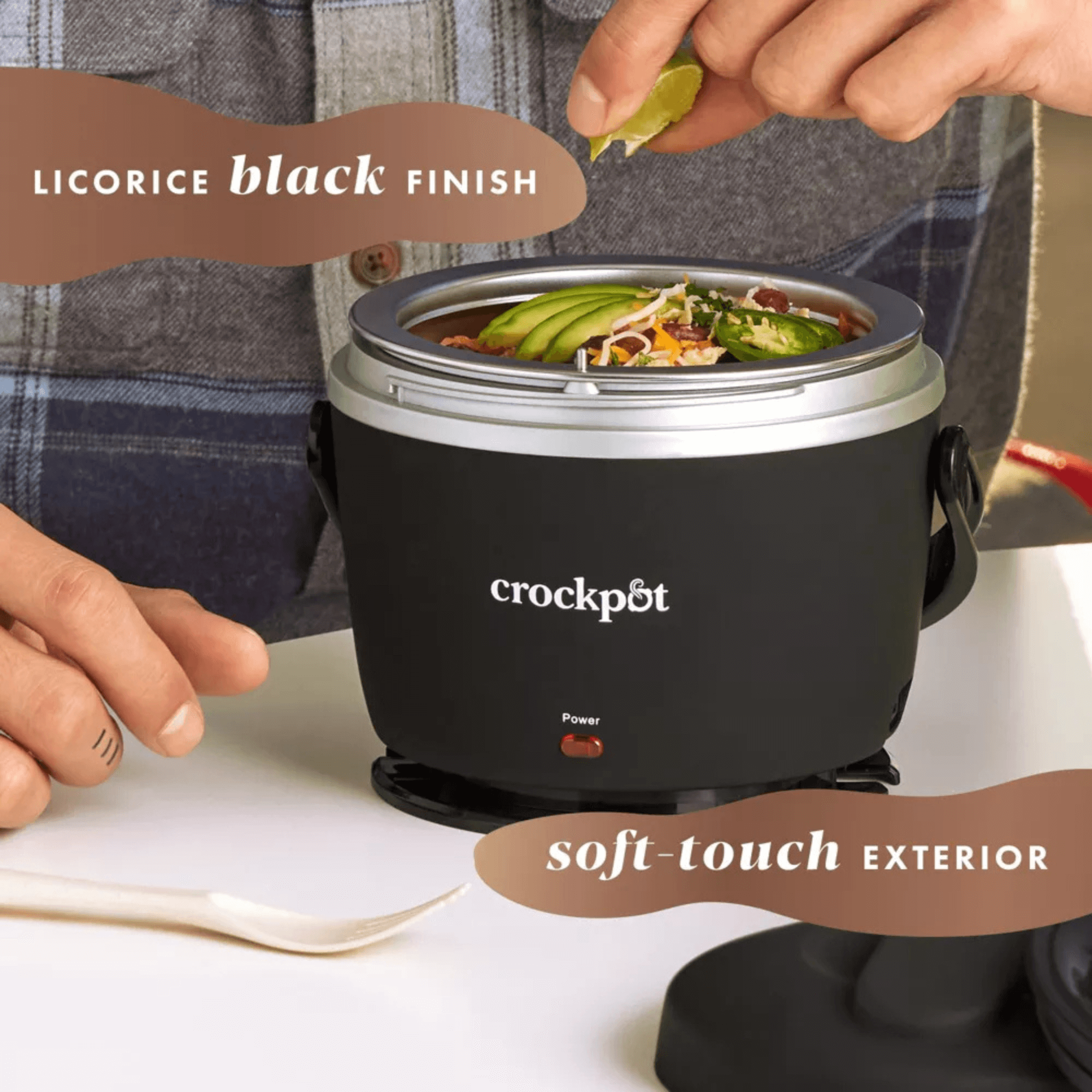 Crockpot 20oz On-The-Go Personal Lunch Crock Food Warmer