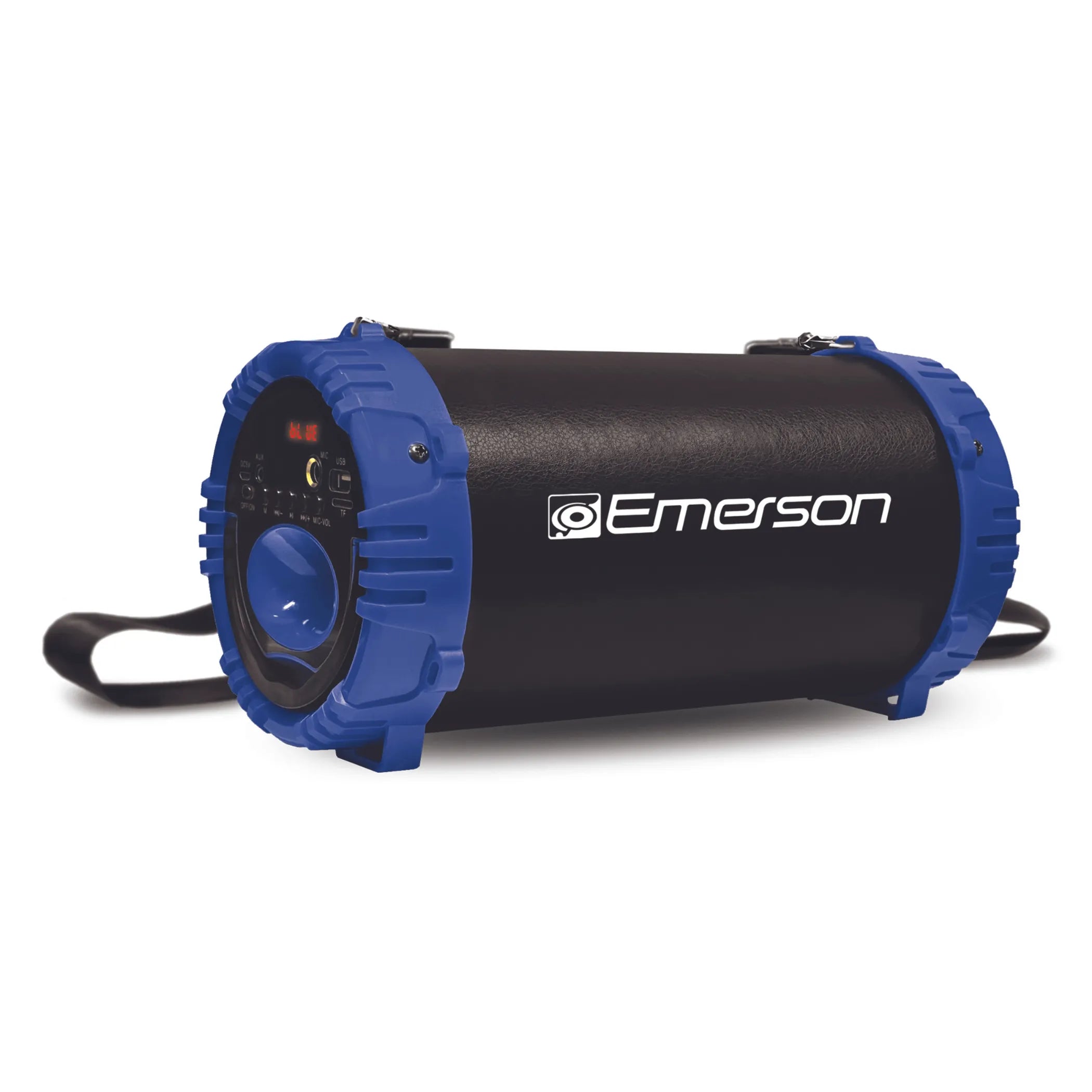 Emerson Portable Bluetooth Speaker with LED Lighting and Carrying Strap