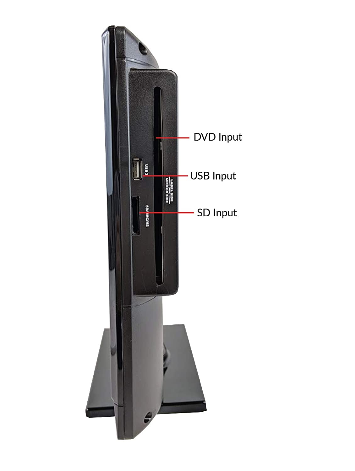 Supersonic 15.6" 12 Volt ACDC LED HDTV with DVD Player, USB, SD Card Reader and HDMI (SC-1512)