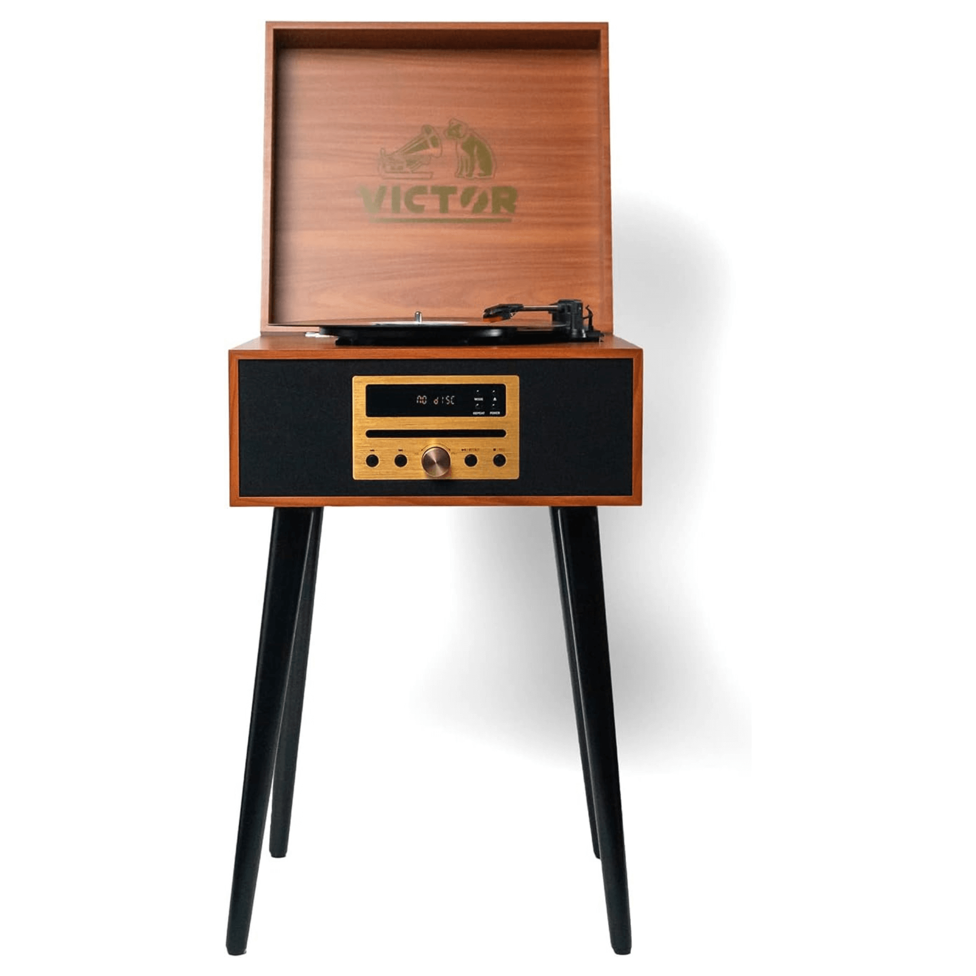 Victor Newbury 8-in-1 Music Center Mahogany - Refurbished