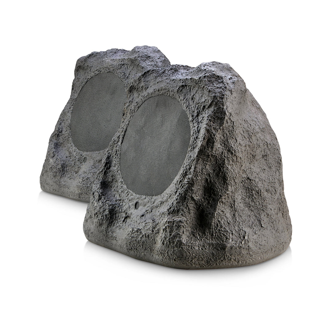 SoundPro Dual Bluetooth Outdoor Weatherproof Rock Landscape Speakers