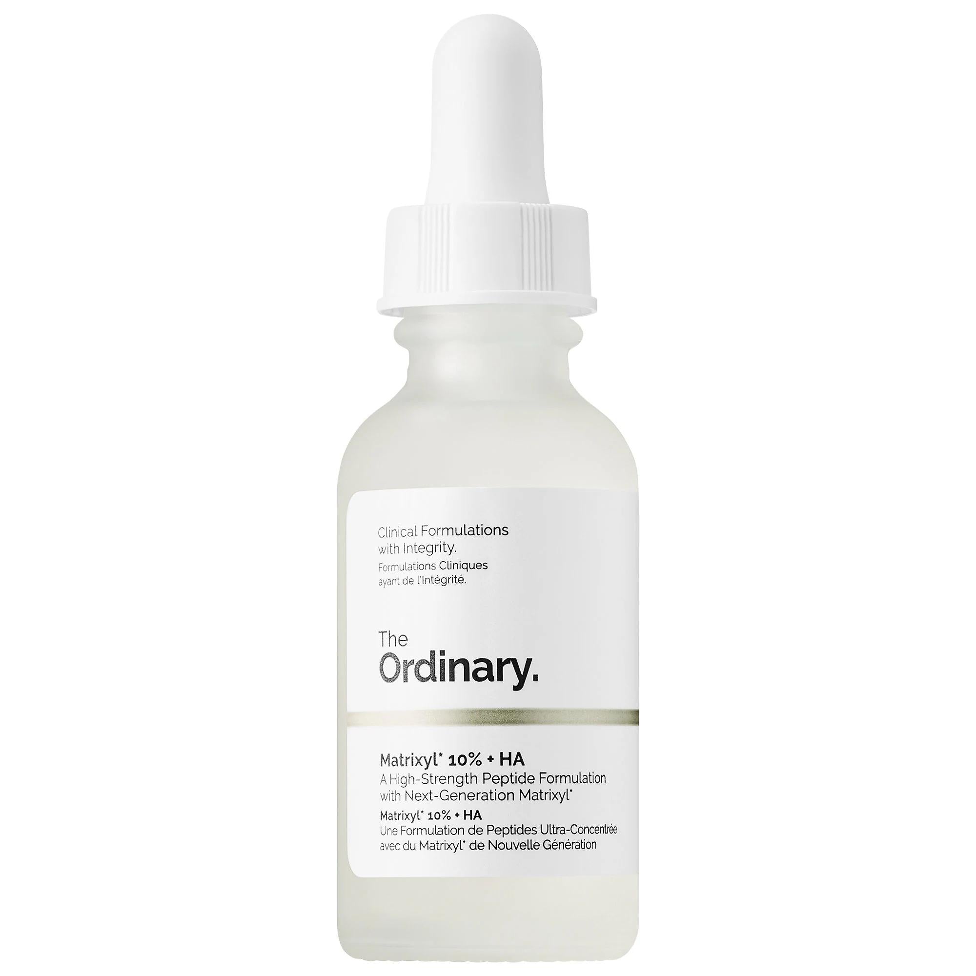 Matrixyl 10% + HA Facial Serum: Advanced Anti-Aging, Wrinkle Reduction, Fine Line Treatment - Vegan, Cruelty-Free & Hyaluronic Acid