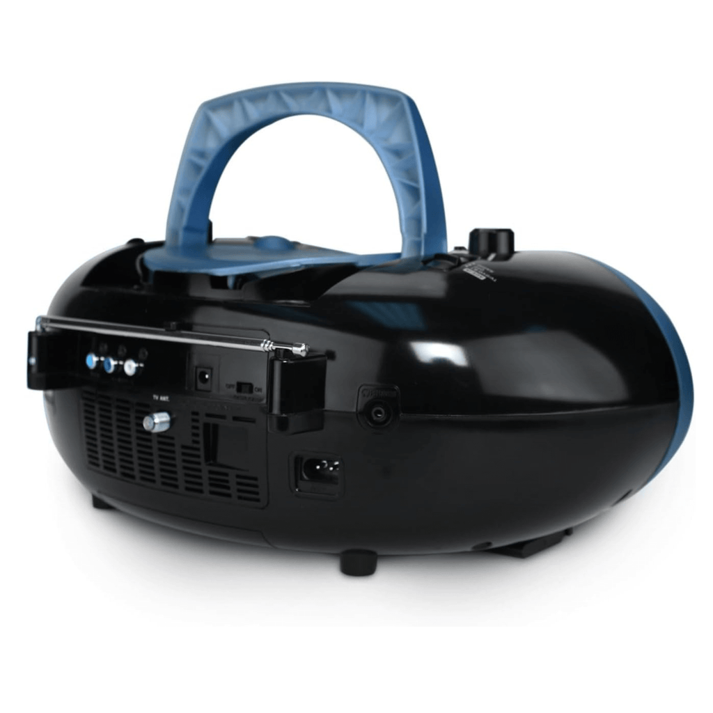 Emerson 7" Bluetooth DVD Boombox Blue - Refurbished