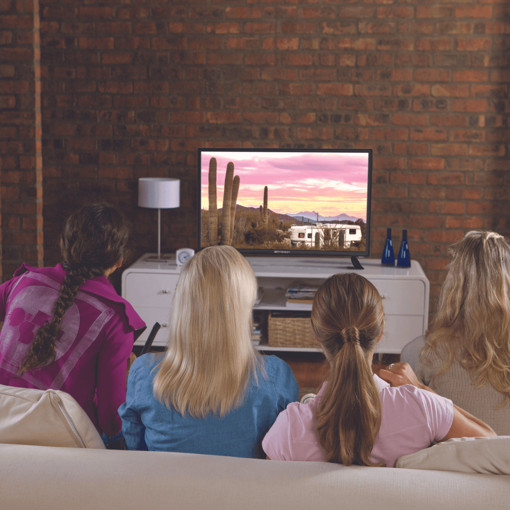 Emerson 24" Class Widescreen AC/DC 12V HD LED Television with DVD Player