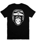 Moto Monkey T-shirt (white ink)