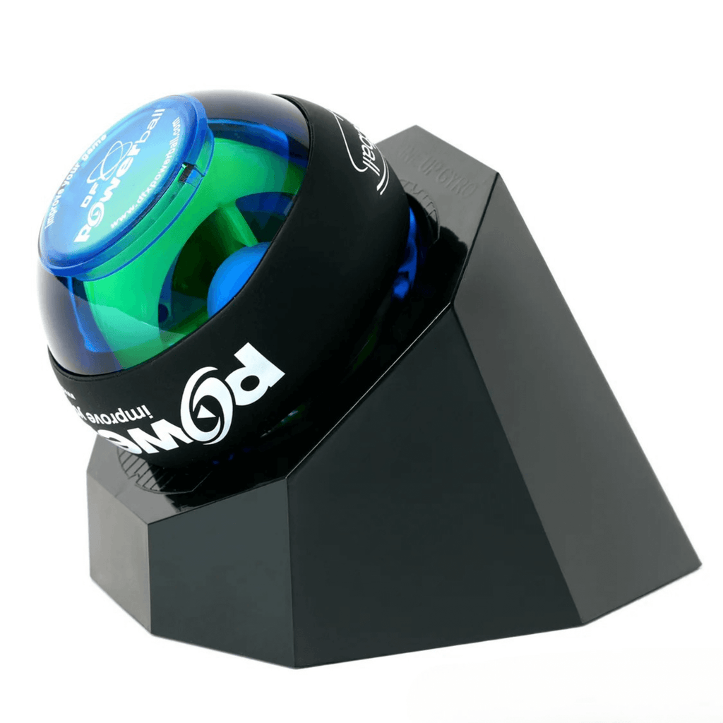 DFX Powerball Platinum Edition Hand Gyroscope Resistance Trainer with Powerdock
