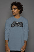 Vintage BMW Motorcycle by Henri Long Sleeve T-Shirt