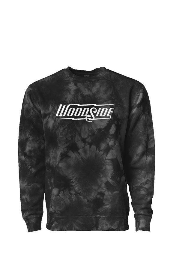 Woodside Crystal Tie Dye Crewneck Sweatshirt