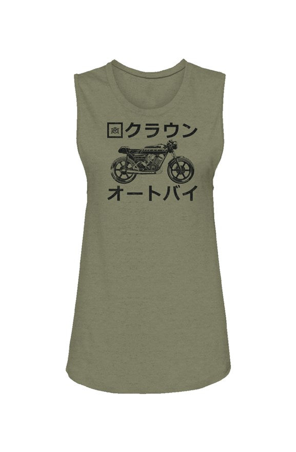Crown Moto Japan Women's Muscle Tank