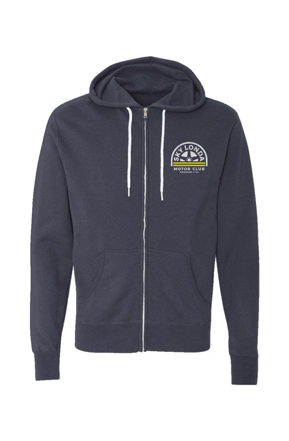 Sky Londa Motor Club Roller Lightweight Full-Zip Hoodie