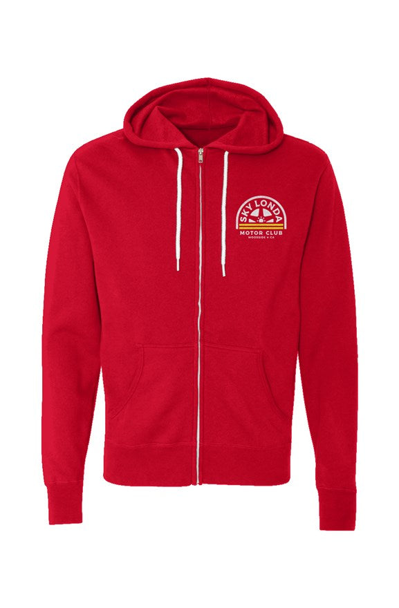 Sky Londa Motor Club Roller Lightweight Full-Zip Hoodie