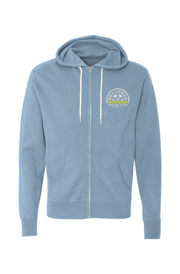 Sky Londa Motor Club Roller Lightweight Full-Zip Hoodie