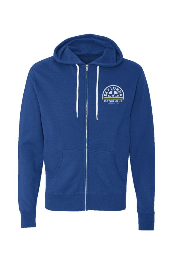 Sky Londa Motor Club Roller Lightweight Full-Zip Hoodie