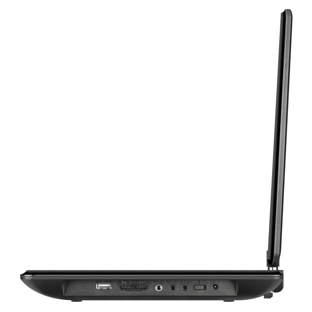 Supersonic 14-Inch Portable LED DVD Player with Built-in Hybrid TV Tuners ACDC Compatible