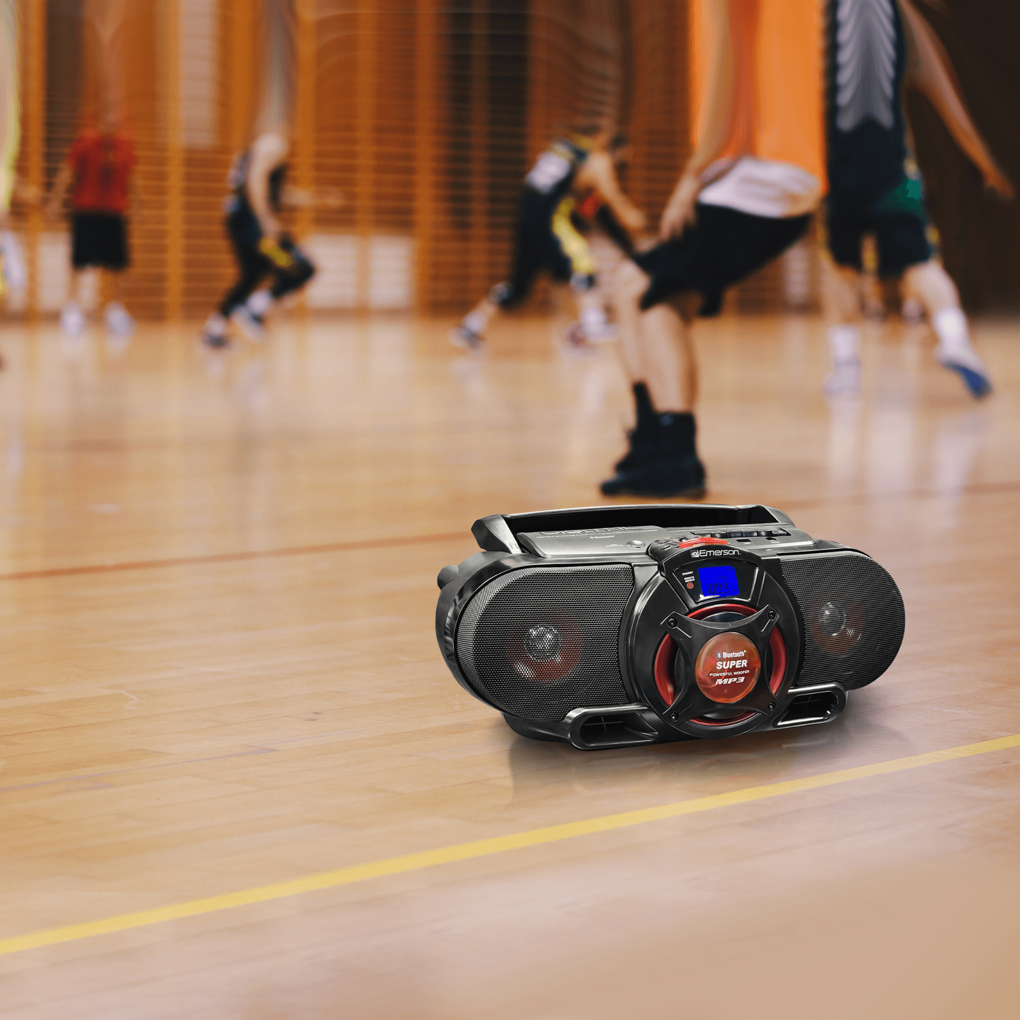 Emerson Portable Stereo Bluetooth Boombox - Refurbished