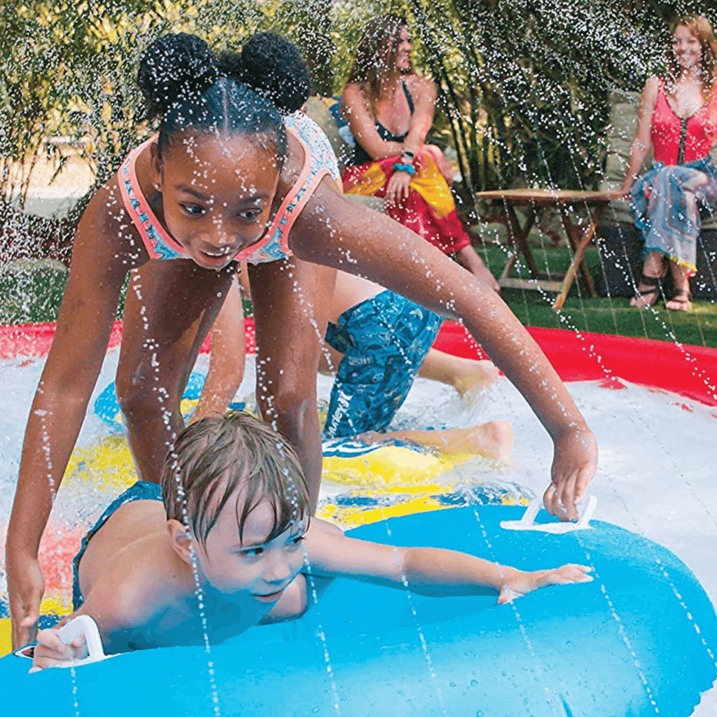 WOW Watersports Super Splash Pad 12' with Adjustable Sprinkler and Wading Pool