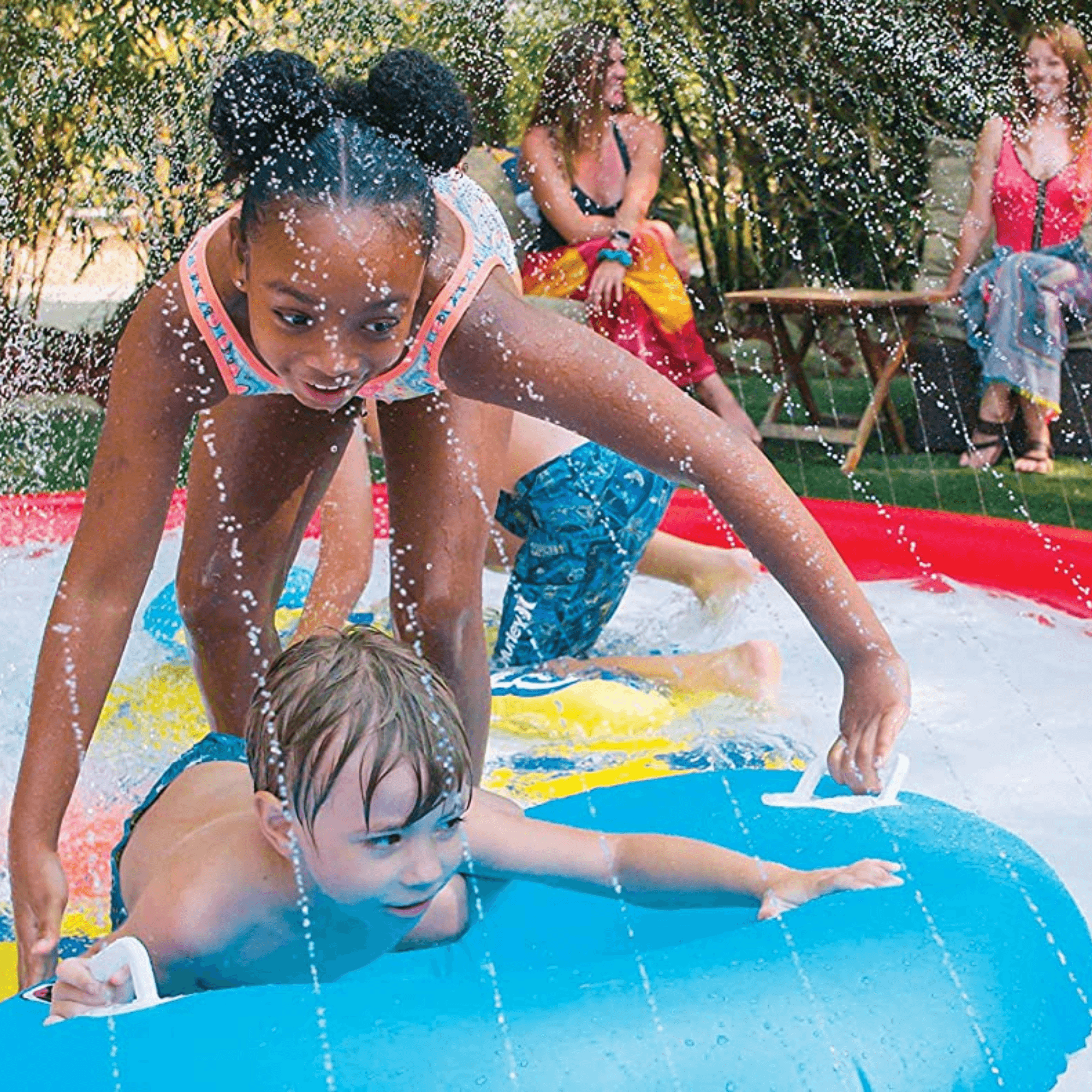 WOW Watersports Super Splash Pad 12' with Adjustable Sprinkler and Wading Pool