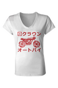 Crown Moto Japan Women's V-Neck Jersey