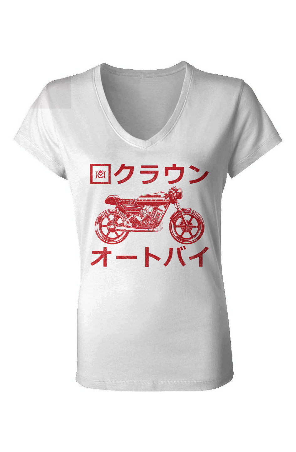 Crown Moto Japan Women's V-Neck Jersey