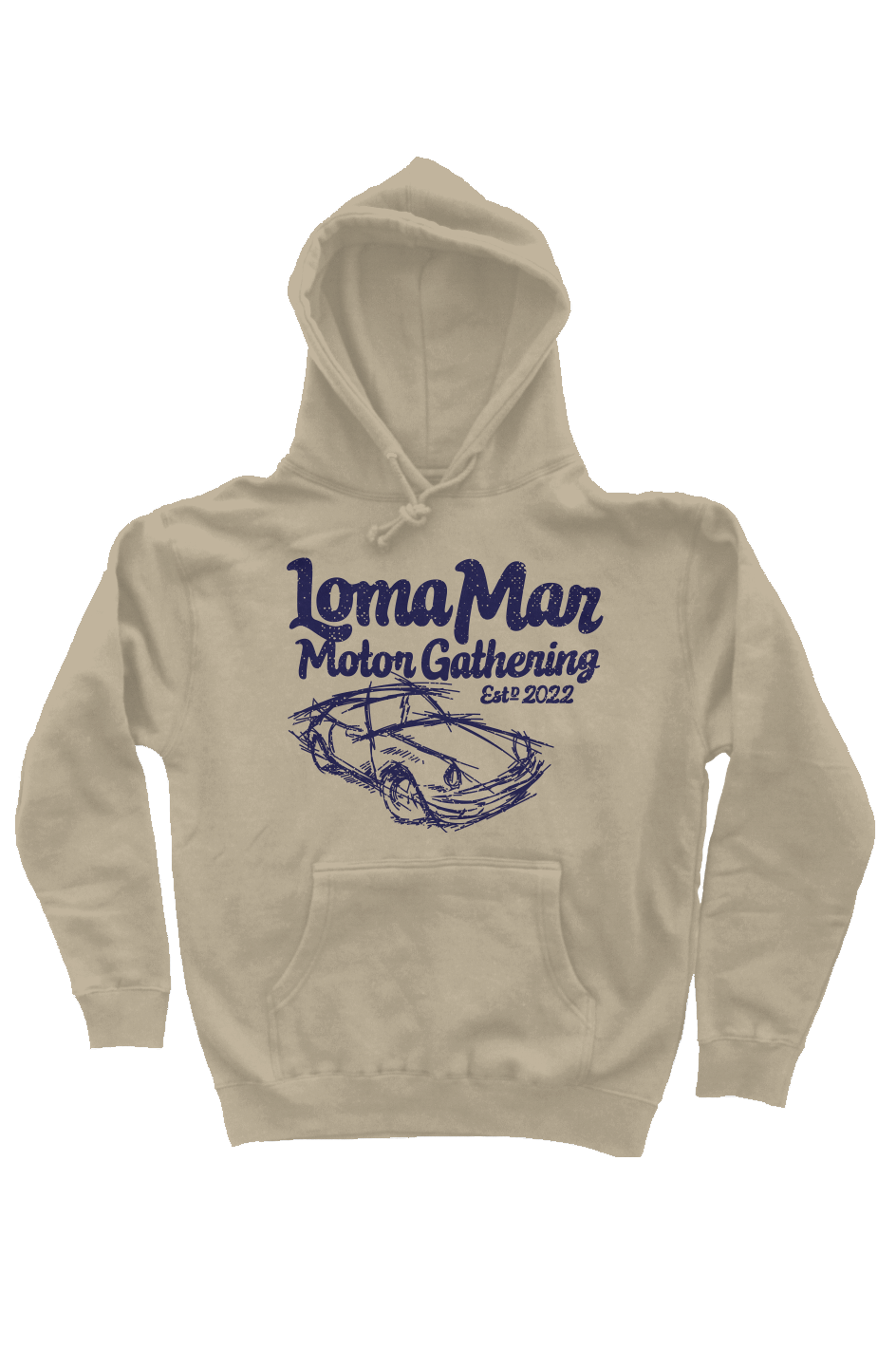 Loma Mar Motor Gathering OG Vintage Pullover Hoodie